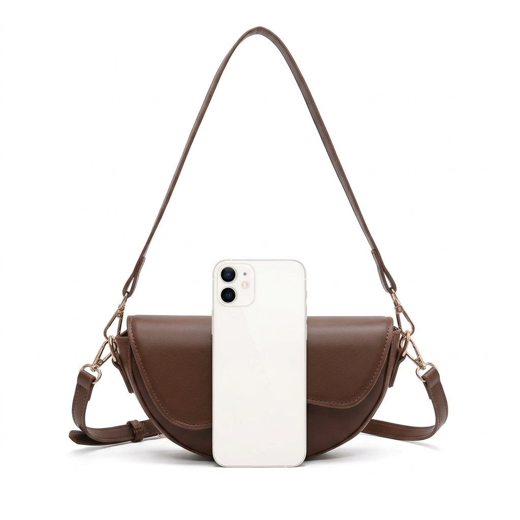 Everyday Wide Strap Saddle Bag