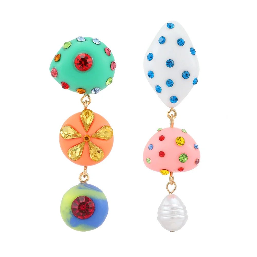 Boho Artistic Playful Earrings - Veinci