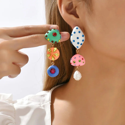 Boho Artistic Playful Earrings - Veinci