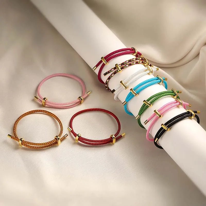 Classy Adjustable Rope Bracelets - Veinci