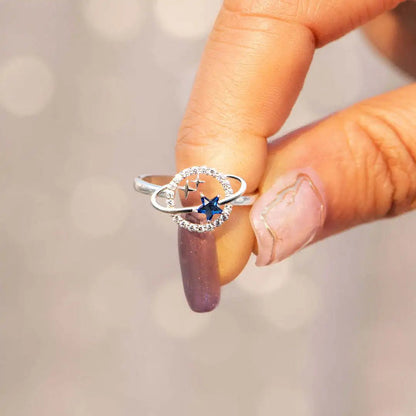 Dainty Astrology Star Ring - Veinci