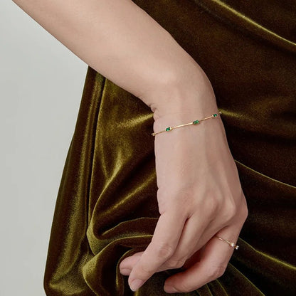 Dainty Aurora Chain Bracelets - Veinci