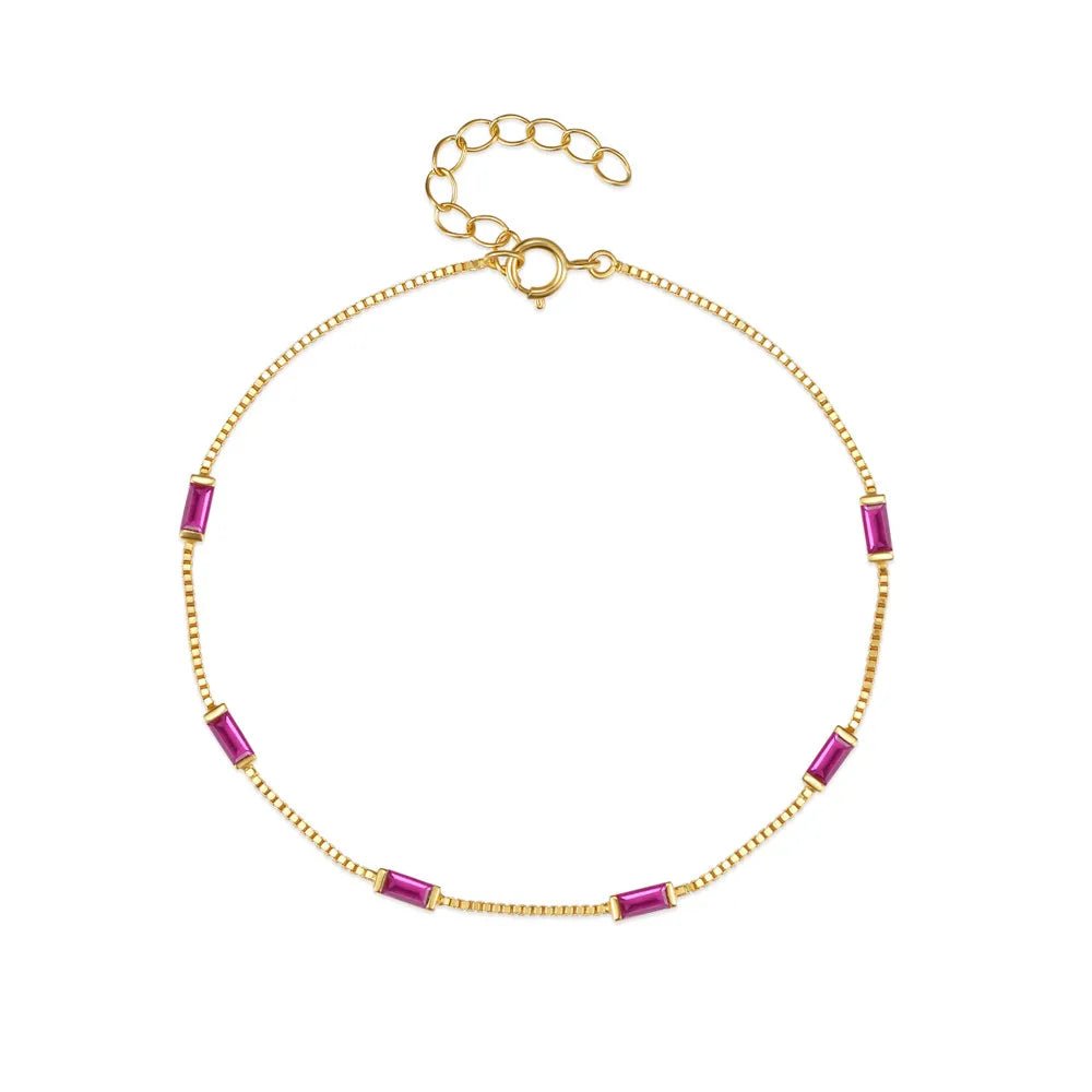 Dainty Aurora Chain Bracelets - Veinci