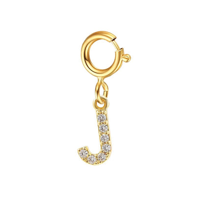 Dainty Cuban Figaro Chain Letter Initial Bracelet - Veinci