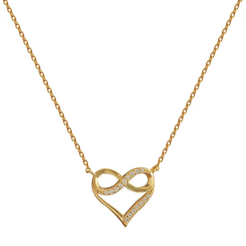 Eternal Love Infinity Heart Necklace - Veinci