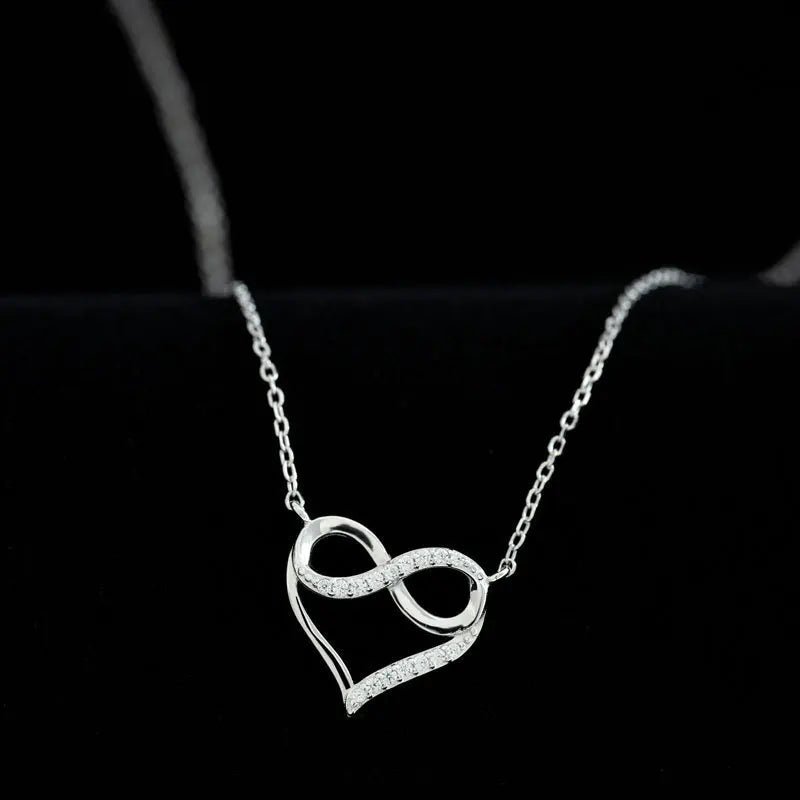 Eternal Love Infinity Heart Necklace - Veinci