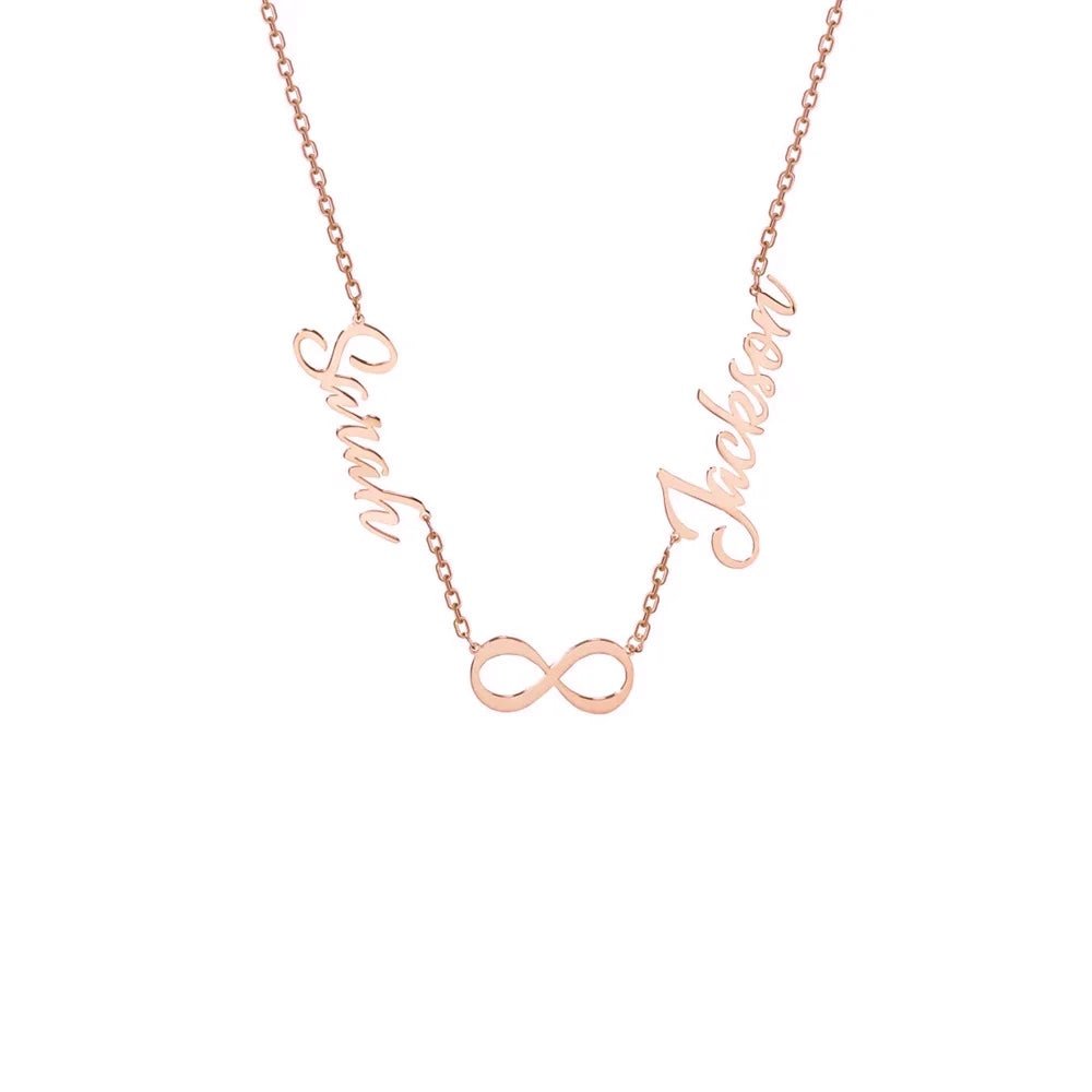 Eternal Love Infinity Name Necklace - Veinci