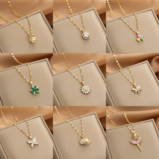 Iconic Dainty Necklace Collection - Veinci