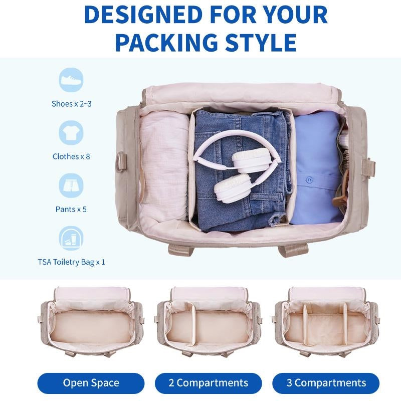 Personal Item Puffer Duffle Bag