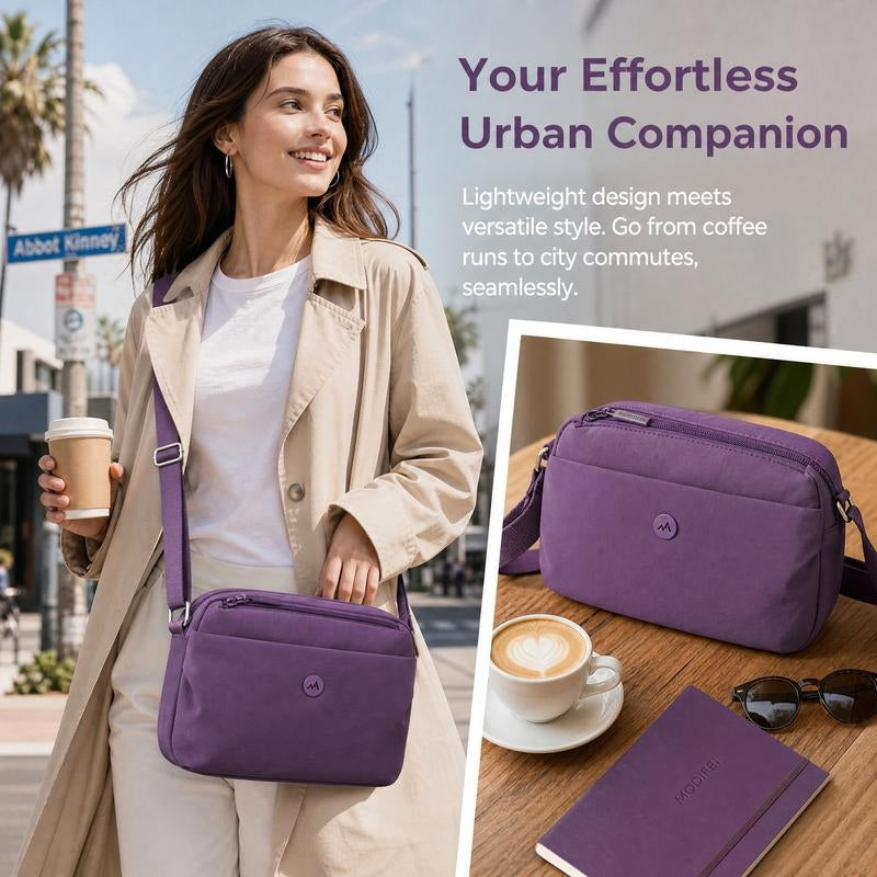 Lightweight Water-Repellent Everyday Sling Bag