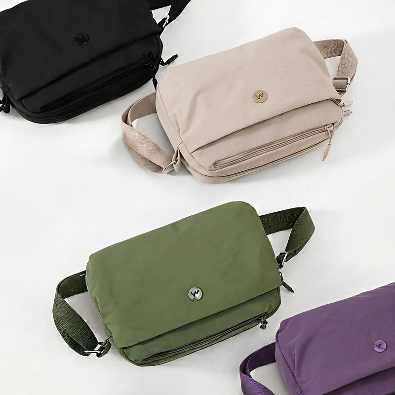 Lightweight Water-Repellent Everyday Sling Bag