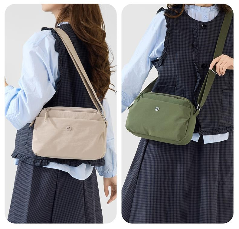 Lightweight Water-Repellent Everyday Sling Bag