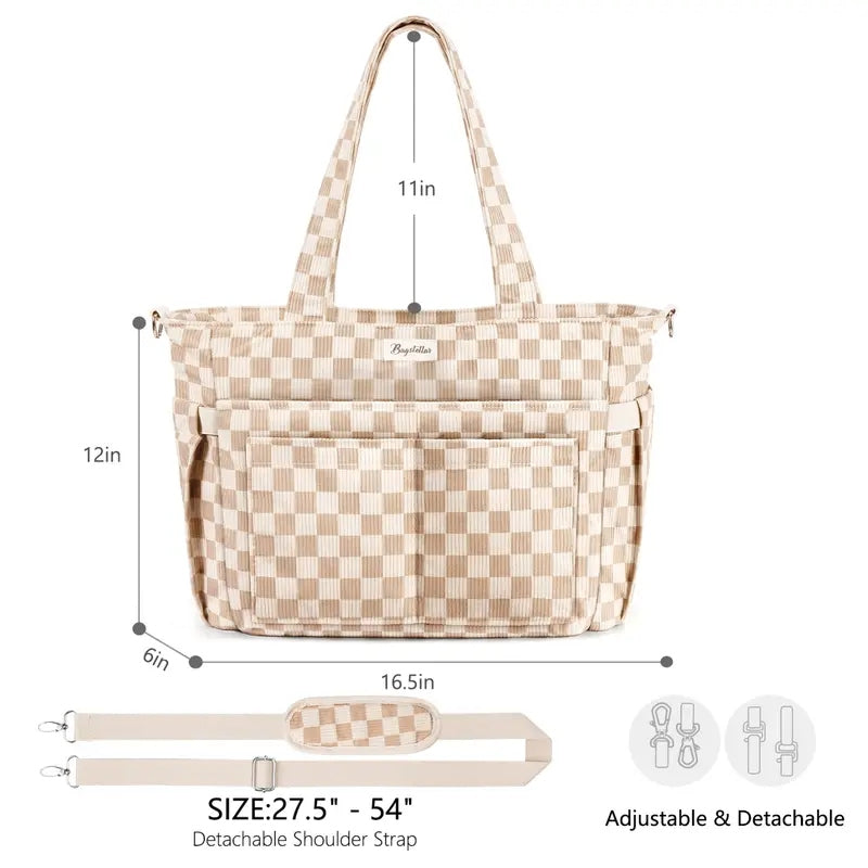 Large Corduroy Tote Bag