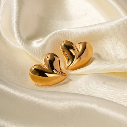 Romantic Love Heart Earrings - Veinci