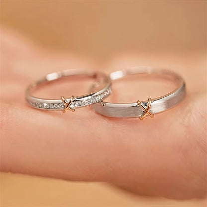 Romantic X Couples Rings - Veinci