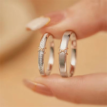 Romantic X Couples Rings - Veinci