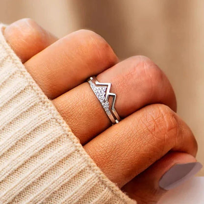 Sentimental Peaks and Valleys Ring - Veinci