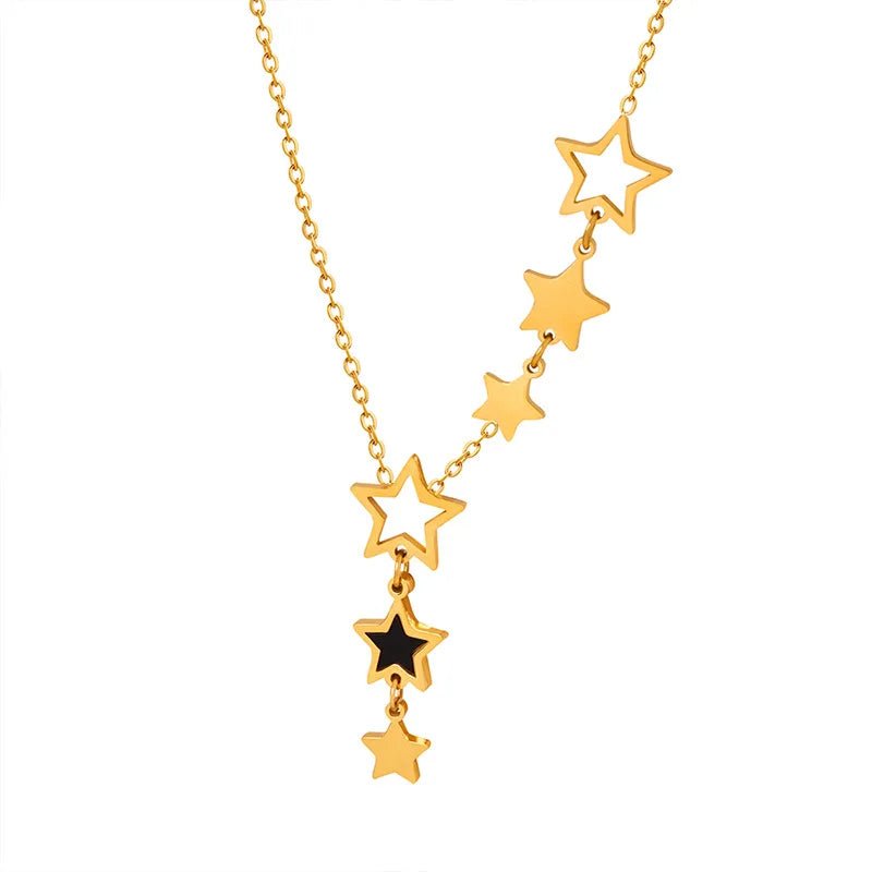Shooting Star Celestial Necklace - Veinci