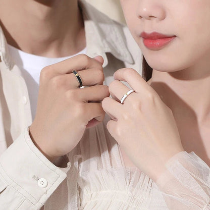 Sun & Moon Matching Couples Rings - Veinci