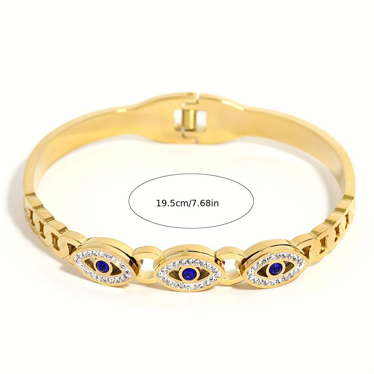 14k Vintage Evil Eye Bracelet