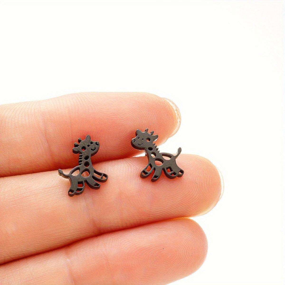 Cute Giraffe Stud Earrings