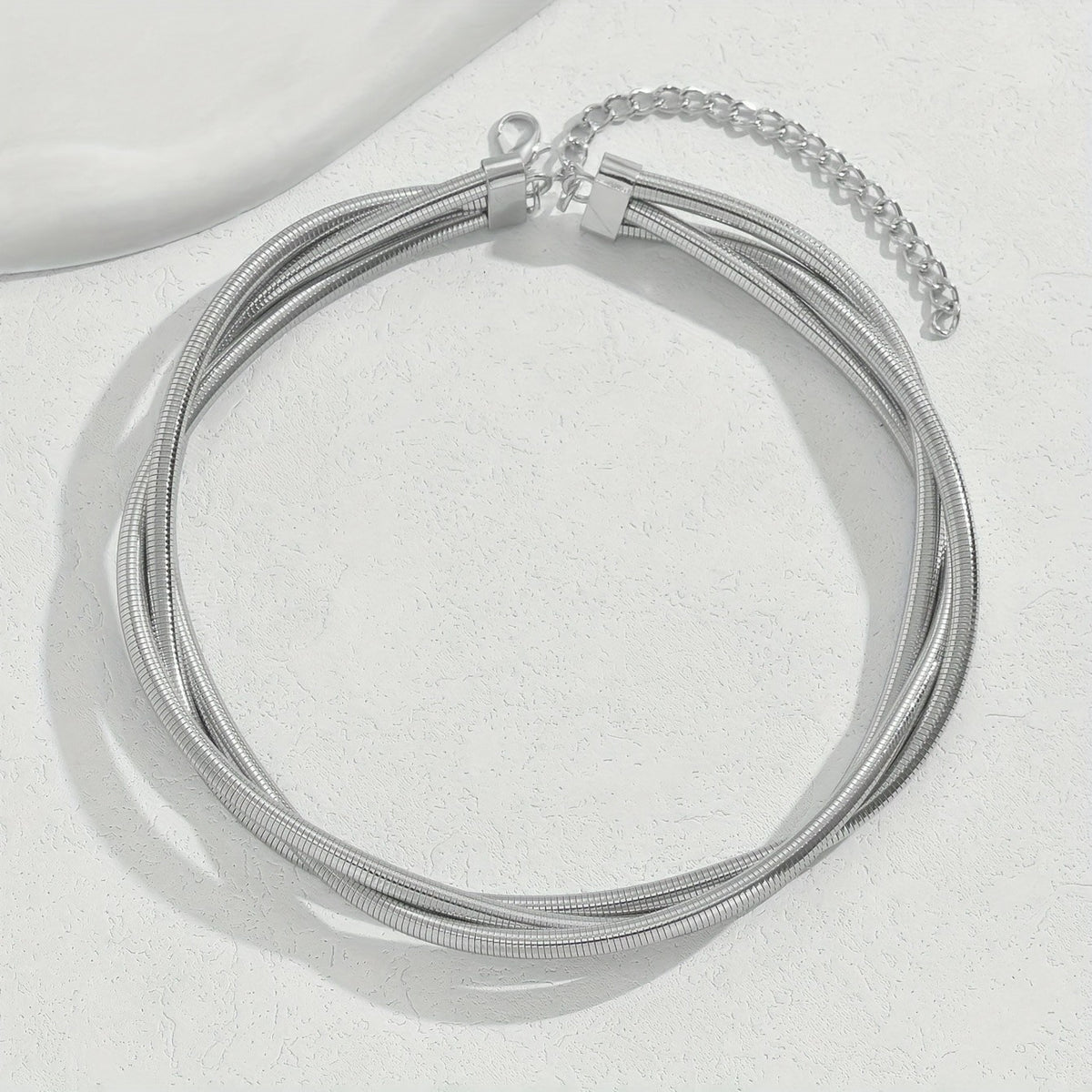 Classy Layered Snake Chain Necklace
