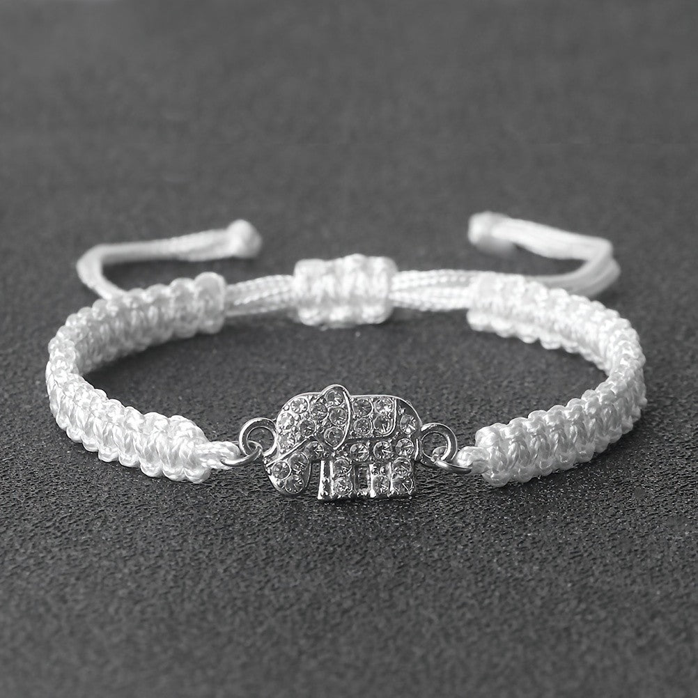 Adjustable Cute Elephant Bracelet