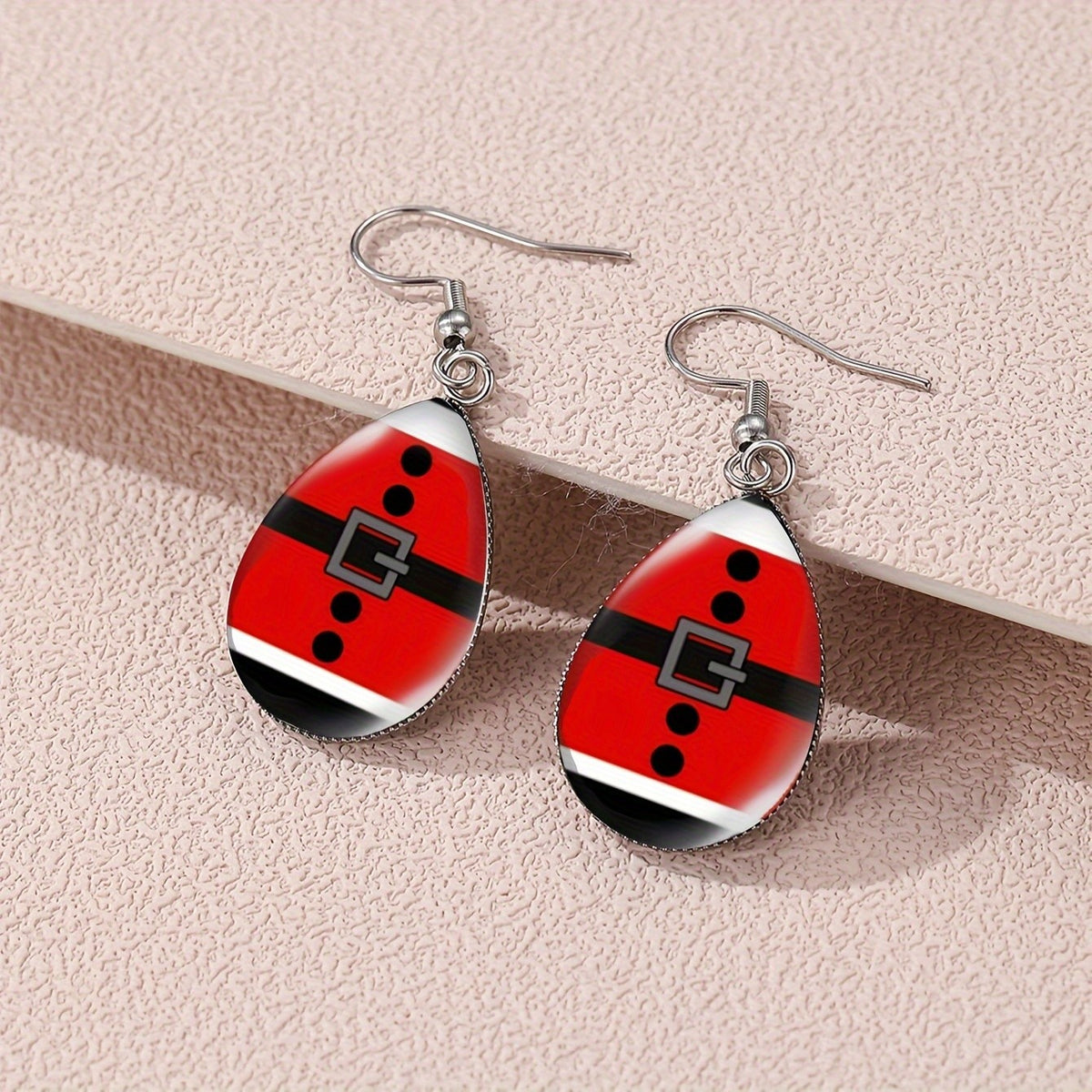 Festive Christmas Elf Dangle Earrings