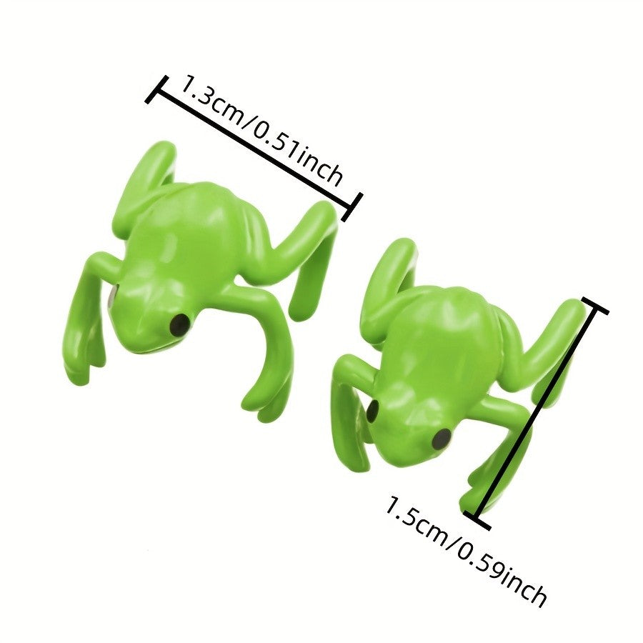 Cute Green Frog Ear Cuff