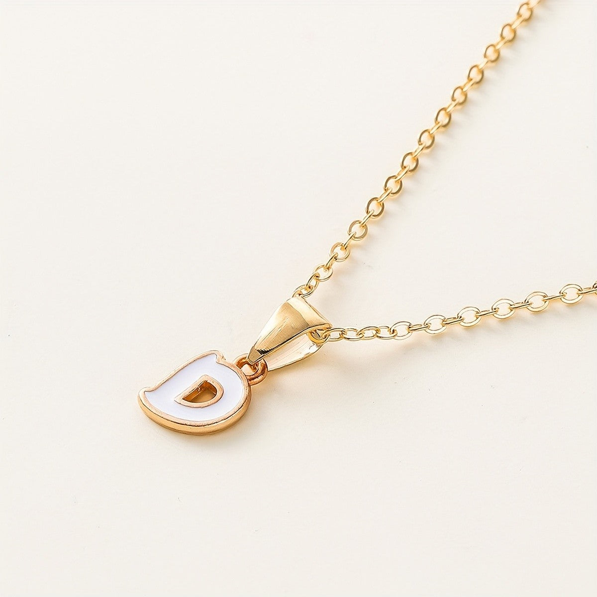 Dainty Letter Initial Necklace