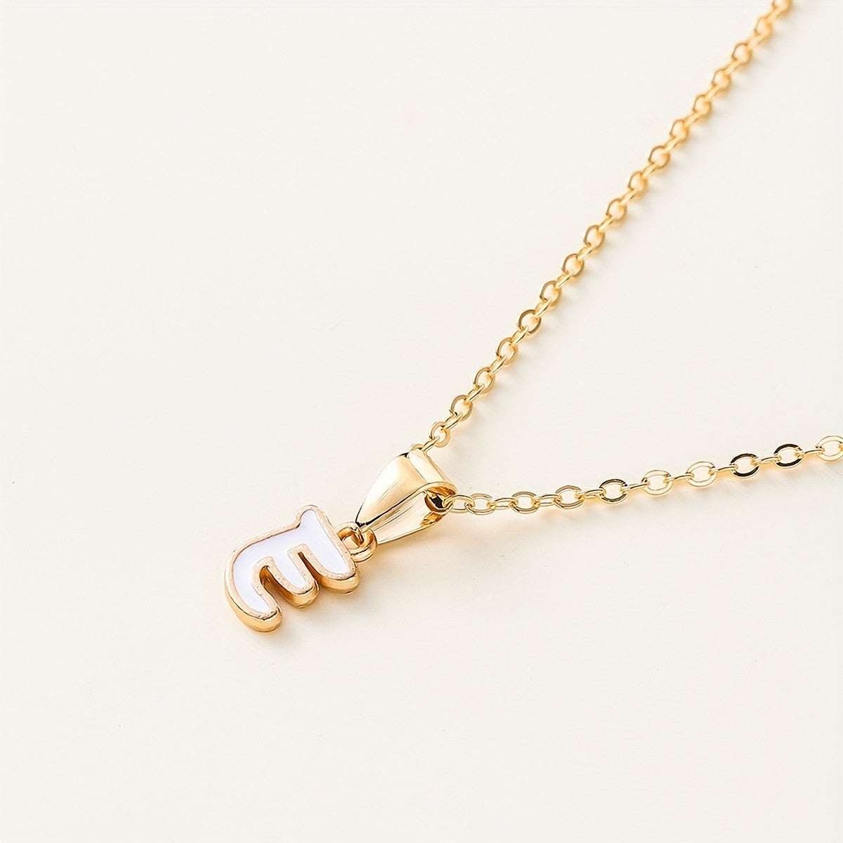 Dainty Letter Initial Necklace
