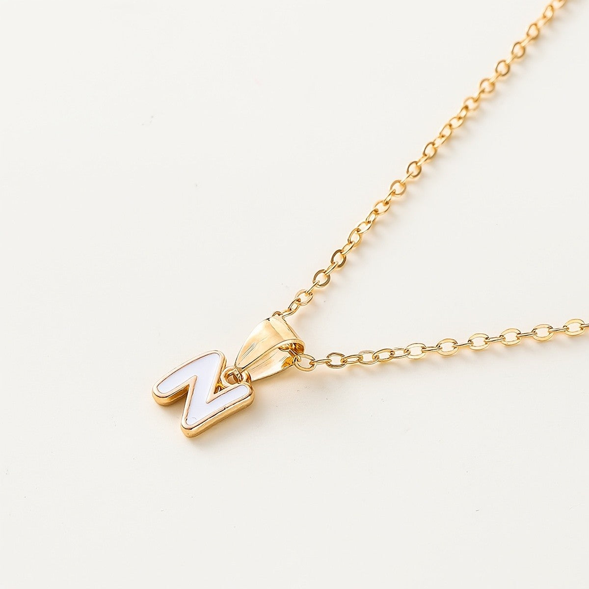 Dainty Letter Initial Necklace