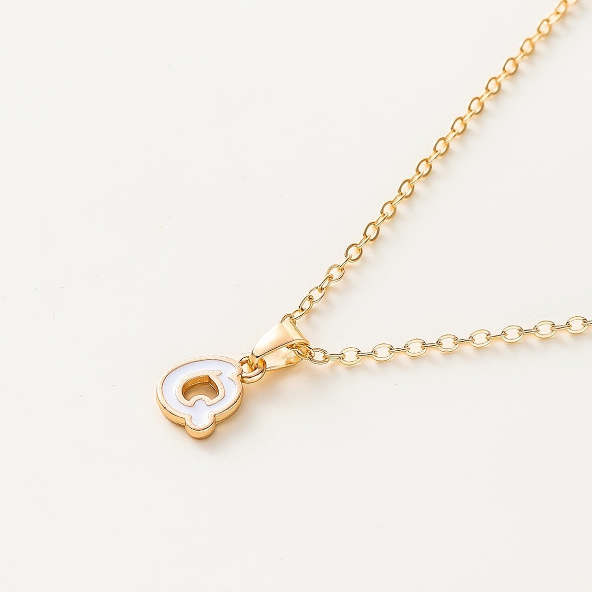 Dainty Letter Initial Necklace