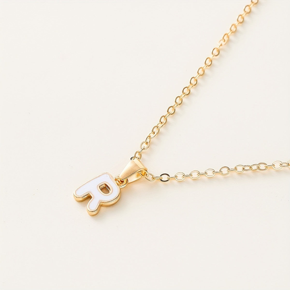 Dainty Letter Initial Necklace