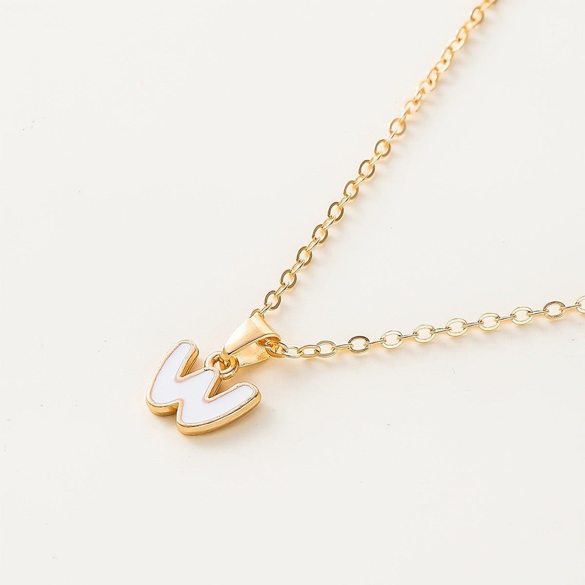 Dainty Letter Initial Necklace