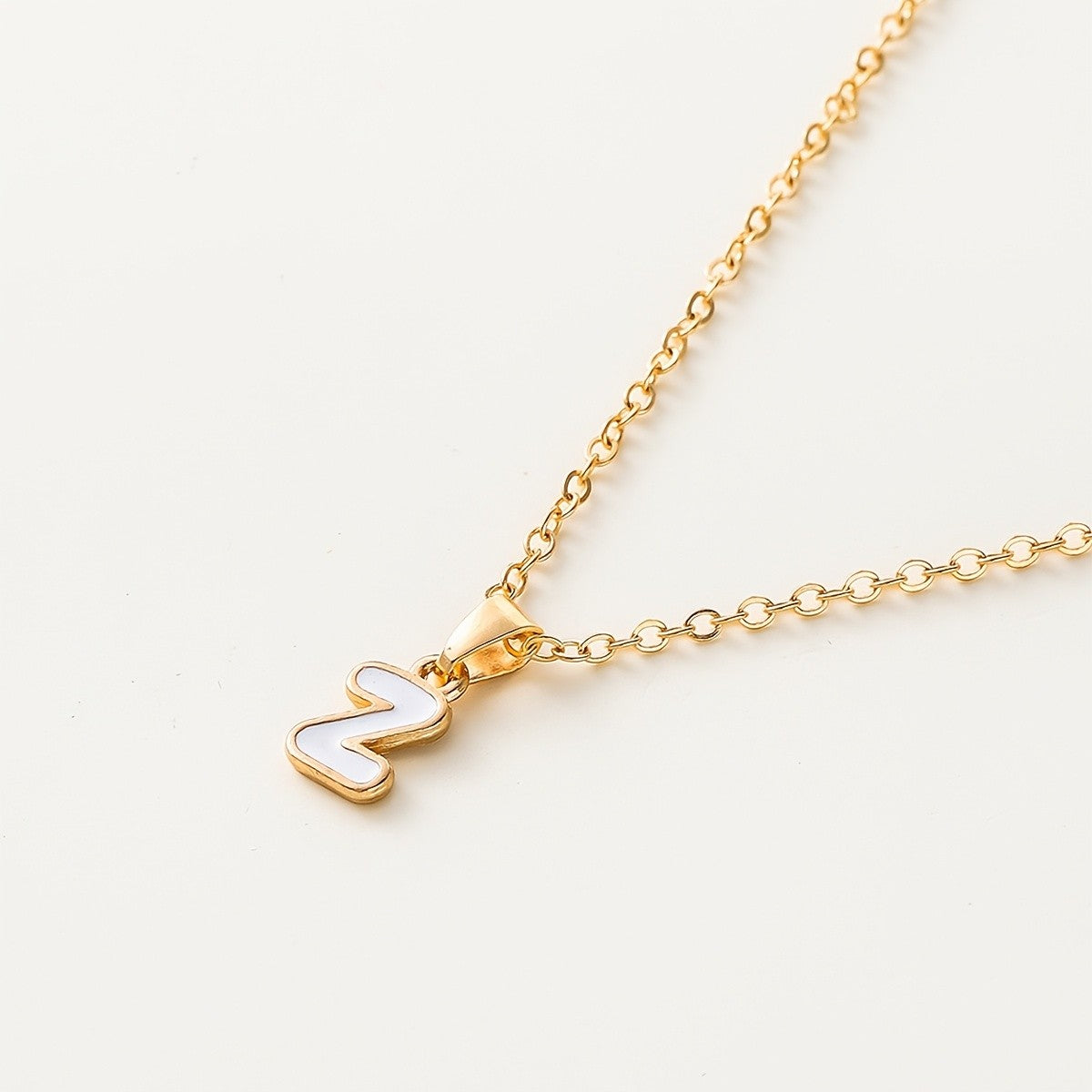 Dainty Letter Initial Necklace