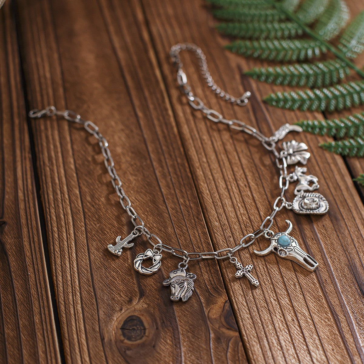 Boho Western Charm Necklace