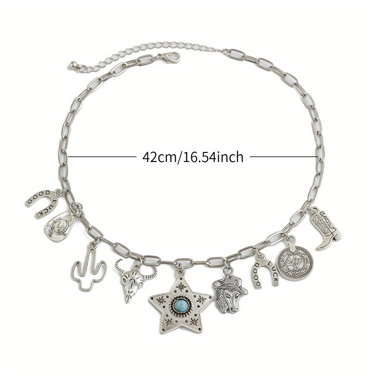 Boho Western Charm Necklace