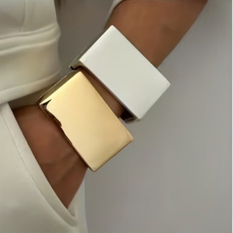 Classy Vintage Square Cuff Bracelet