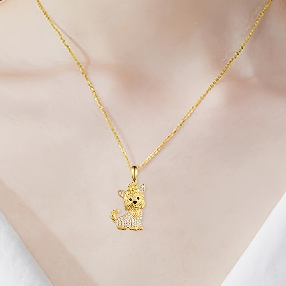 Cute Yorkshire Terrier Necklace