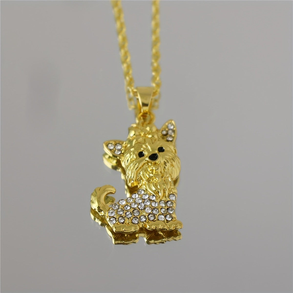 Cute Yorkshire Terrier Necklace