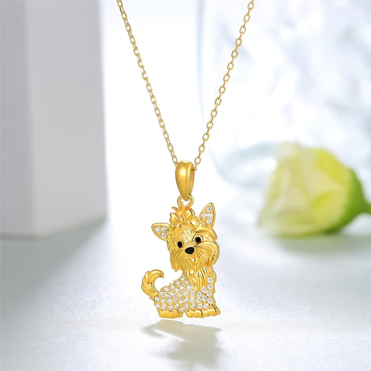 Cute Yorkshire Terrier Necklace