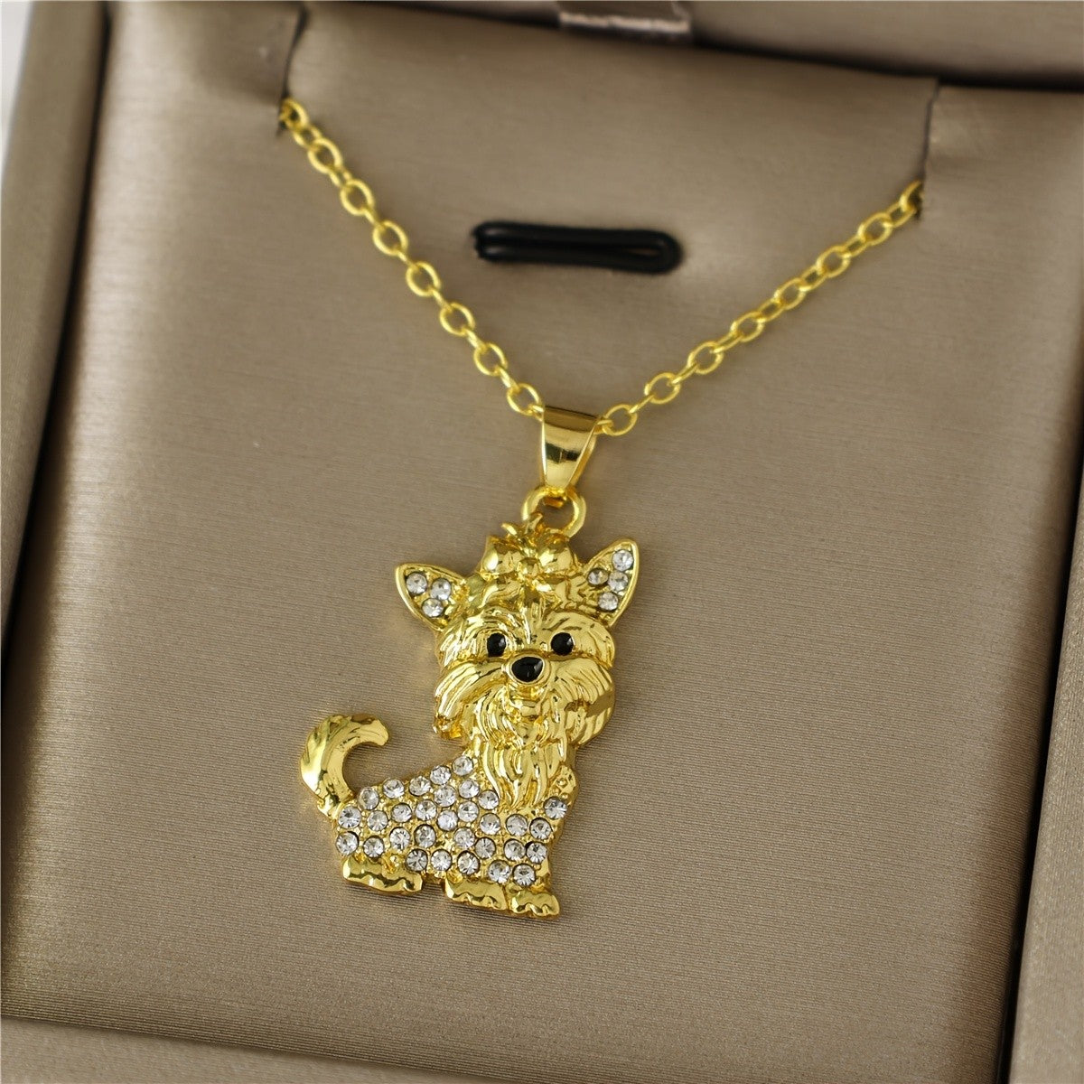 Cute Yorkshire Terrier Necklace