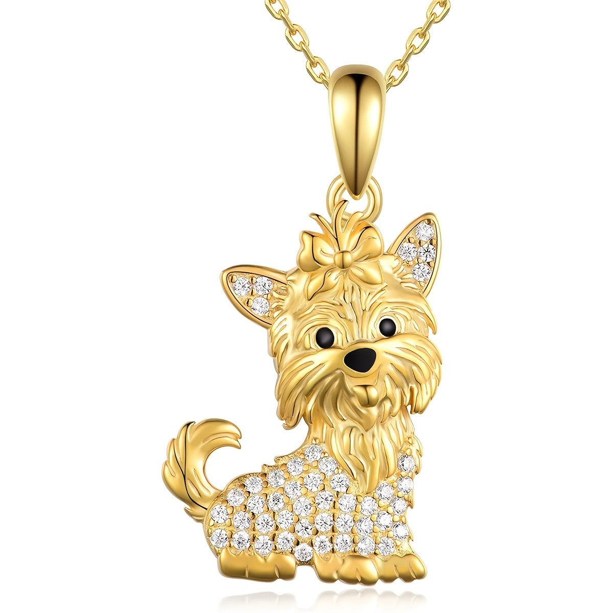 Cute Yorkshire Terrier Necklace