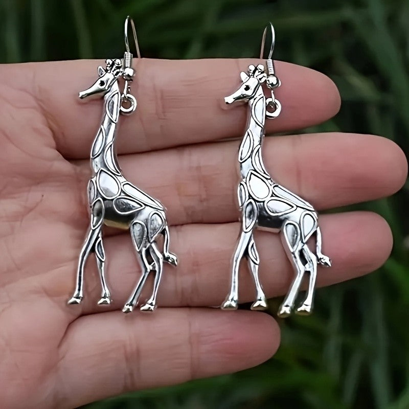 Cute Vintage Giraffe Dangle Earrings