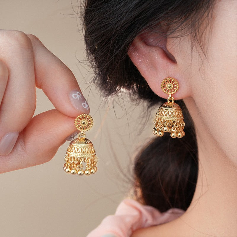Classy Vintage Filigree Bell Earrings