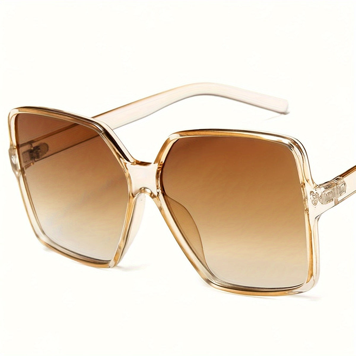 Classy Oversized Geometric Sunglasses