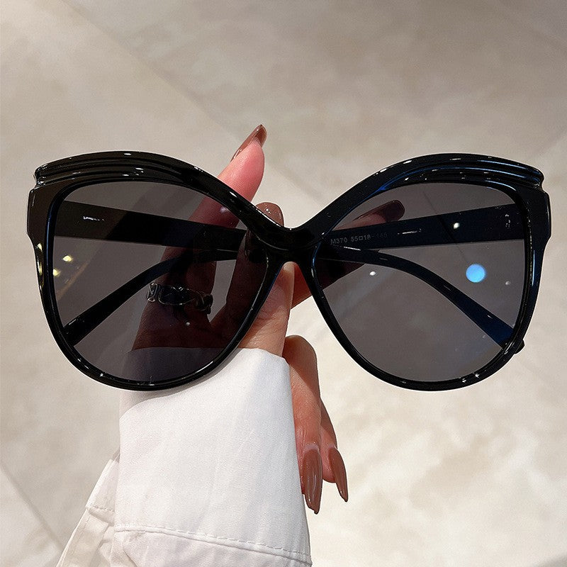 Oversized Red Butterfly Sunglasses