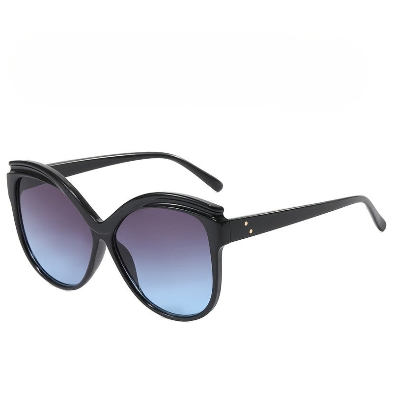 Oversized Red Butterfly Sunglasses