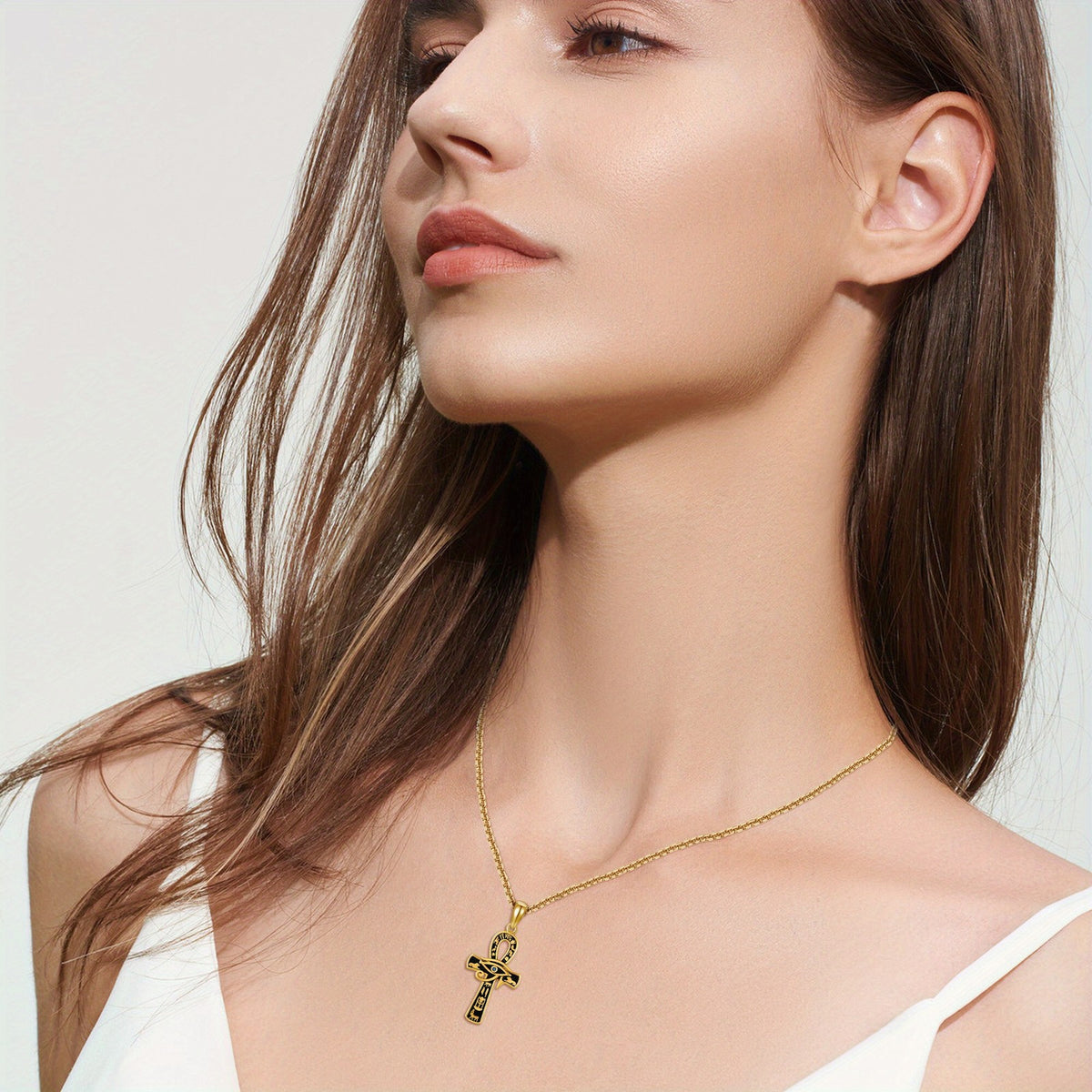 Elegant Egyptian Ankh Necklace